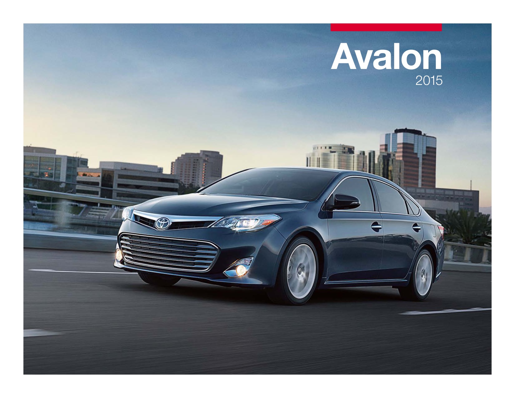 2015 Toyota Avalon Brochure